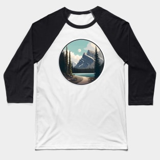 Banff National Park Baseball T-Shirt